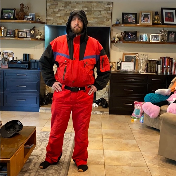 Obermeyer Other - OBERMEYER  Skiwear One Piece Snow Ski Suite man’s size XL